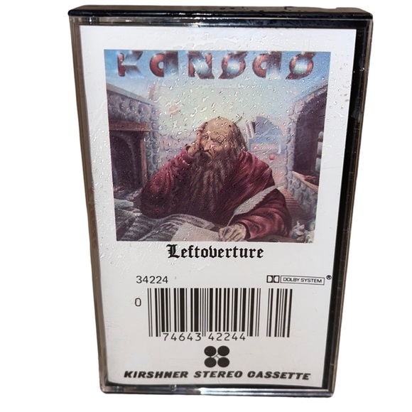 KANSAS : Leftoverture Cassette Tape: GUC: Classic Rock: Vintage Media - Picture 1 of 3
